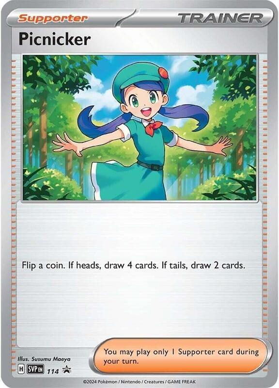 Picnicker - 114 Pokemon card from SV: