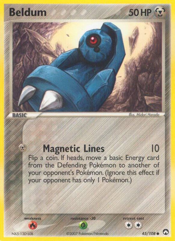 Beldum Pokemon card from Power Keepers