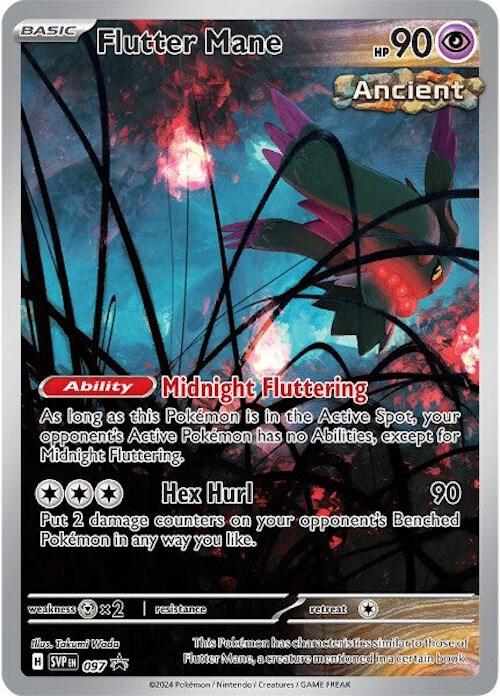 Flutter Mane - 097 Pokemon card from SV: Scarlet & Violet Promo Cards