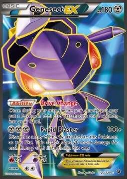 Genesect EX Pokemon card from Fates Collide