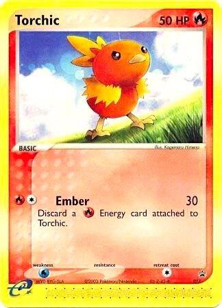 Torchic - 017 (Target Promo) Pokemon card from Nintendo Promos