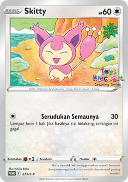 Skitty (S-P/ID 273) Sword & Shield Indonesian Promos ID