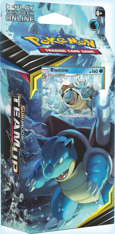 Team Up Theme Deck - "Torrential Cannon" [Blastoise] Pokemon card from SM - Team Up