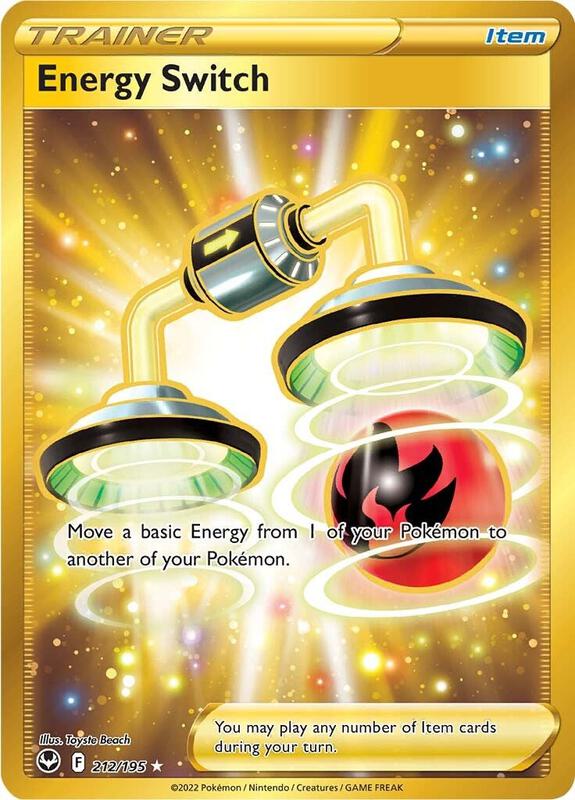 Energy Switch (Secret) Pokemon card from SWSH12: Silver Tempest