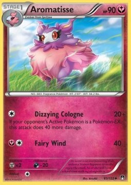 Aromatisse Pokemon card from BREAKpoint