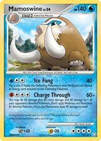 Mamoswine Pokemon card from Deck Exclusives