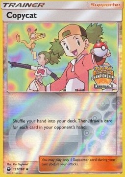 Copycat Pokemon card from Celestial Storm