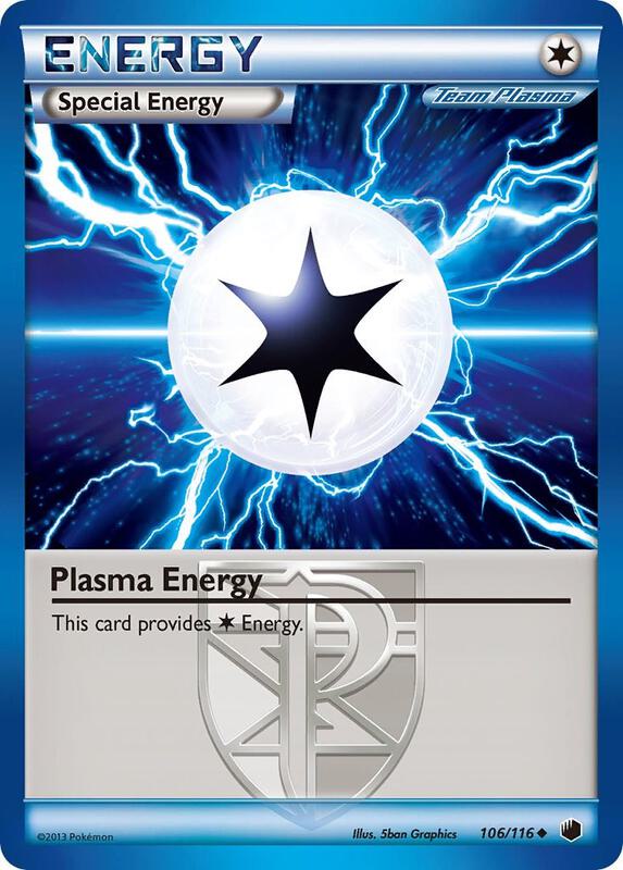 Plasma Energy (Team Plasma) Pokemon card from Plasma Freeze