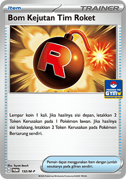 Team Rocket's Venture Bomb (M-P/ID 132) M-P Indonesian Promos ID