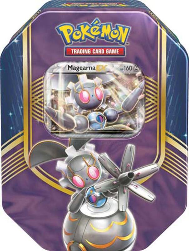 Battle Heart Tin [Magearna EX] Pokemon card from XY - Steam Siege
