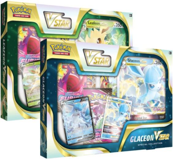 Glaceon / Leafeon VSTAR Special Collection [Set of 2] Pokemon card from SWSH09: Brilliant