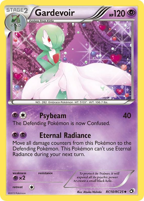 Gardevoir Pokemon card from Legendary Treasures: Radiant Collection
