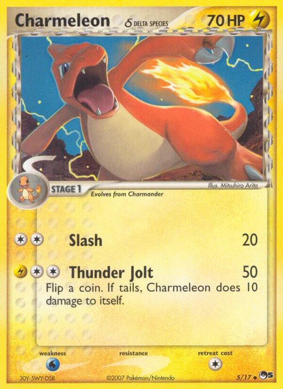 Charmeleon (Delta Species) Pokemon card from POP Series 5