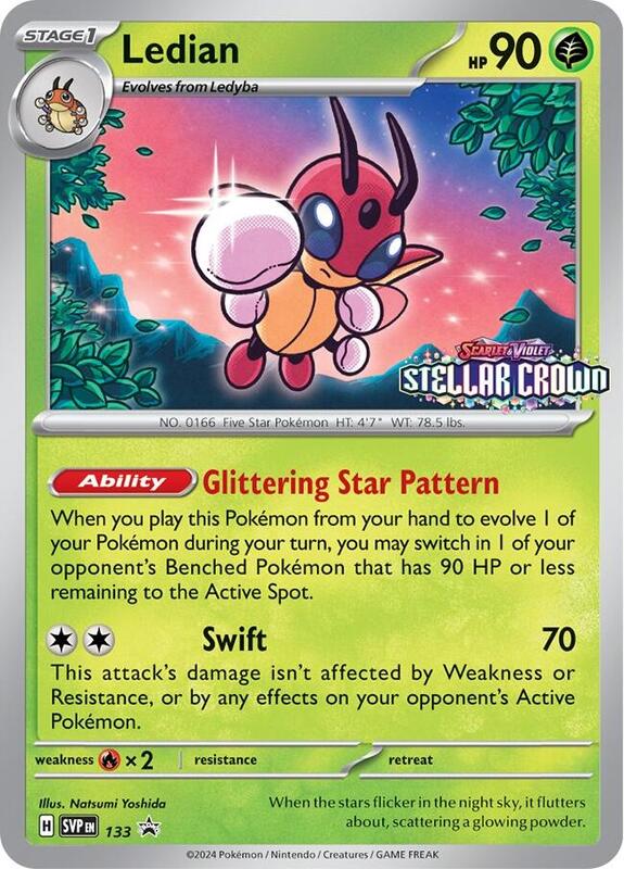 Ledian - 133 Pokemon card from SV: