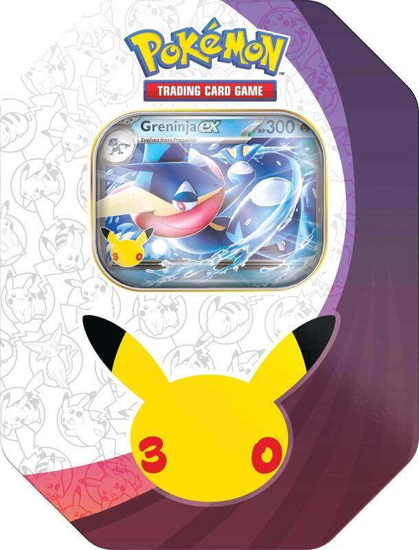 30th Celebration ex Tin [Greninja ex] (International Version)