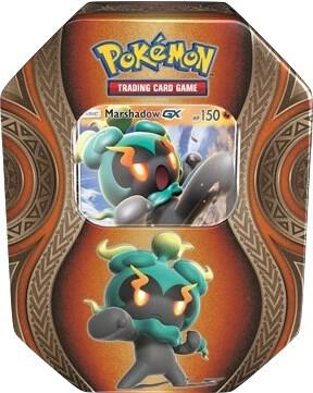 Mysterious Powers Tin [Marshadow GX] Pokemon card from SM - Burning Shadows