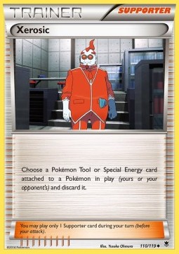 Xerosic Pokemon card from Phantom Forces