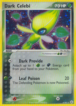 Dark Celebi (Holo)