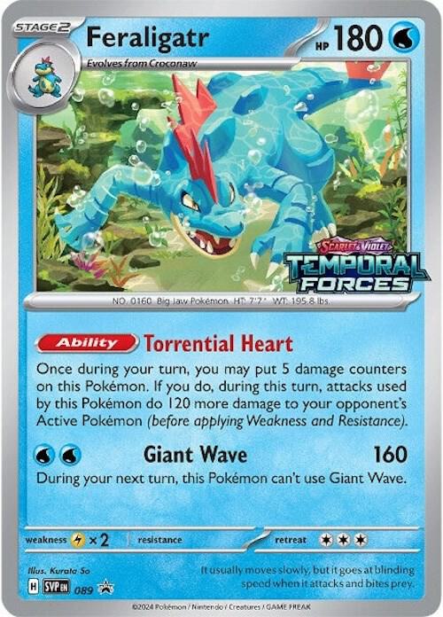 Feraligatr - 089 (Prerelease)