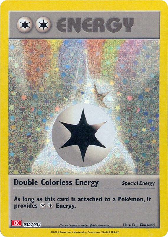 Double Colorless Energy (CLC) Pokemon card from Trading Card Game Classic