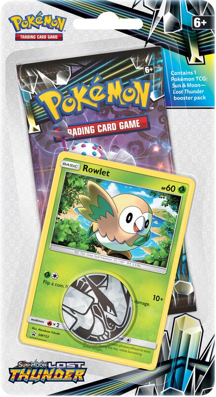 Lost Thunder Single Pack Blister [Rowlett] Pokemon card from SM - Lost Thunder