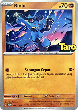 Eevee (SV-P/ID 285) Scarlet & Violet Indonesian Promos ID