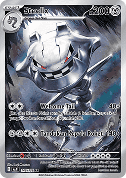 Steelix Pokemon card from Mega Evolution IDTH