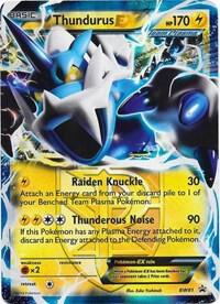 Thundurus EX (Team Plasma) - BW81 Pokemon card from Black and White Promos