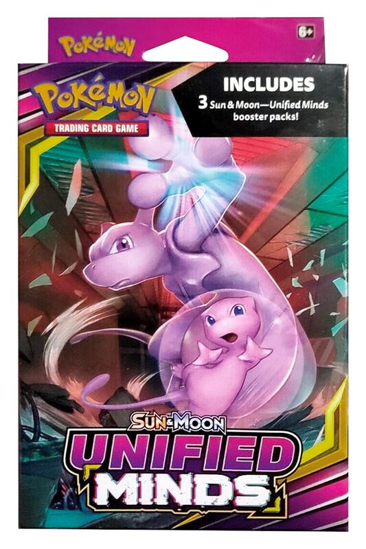 Unified Minds 3 Pack Hanger Box Pokemon card from SM - Unified Minds