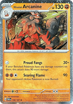 Hisuian Arcanine