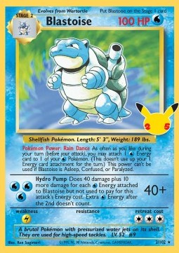 Blastoise (CEL BS 2) Celebrations