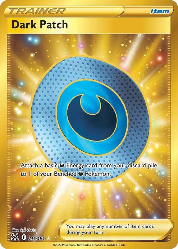 Dark Patch (Secret) Pokemon card from SWSH11: Lost Origin