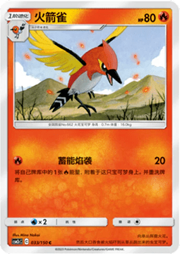 Fletchinder Pokemon card from Shining Synergy Summon