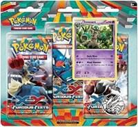 Furious Fists 3 Pack Blister [Trevenant] Pokemon card from XY - Furious Fists