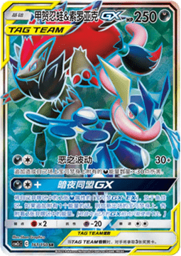 Greninja & Zoroark GX