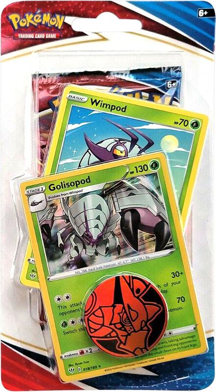 Battle Styles Premium Checklane Blister [Golisopod] Pokemon card from SWSH05: Battle