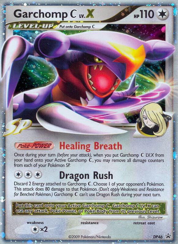 Garchomp C LV.X - DP46 Pokemon card from Diamond and Pearl Promos