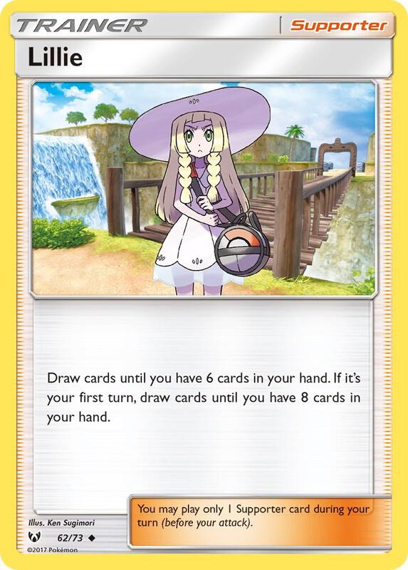 Lillie Pokemon card from Shining Legends