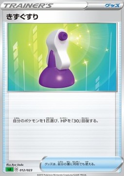 Potion Pokemon card from Sword Shield Starter Decks