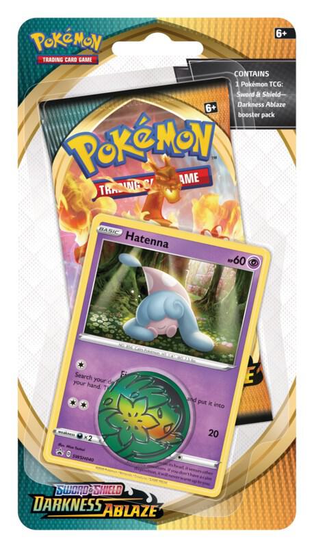 Darkness Ablaze Single Pack Blister [Hatenna] Pokemon card from SWSH03: Darkness