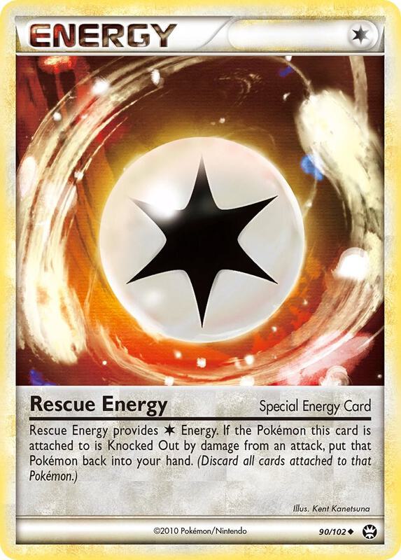 Rescue Energy Pokemon card from Triumphant