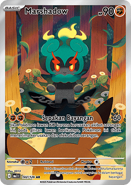 Marshadow Pokemon card from Mega Evolution IDTH