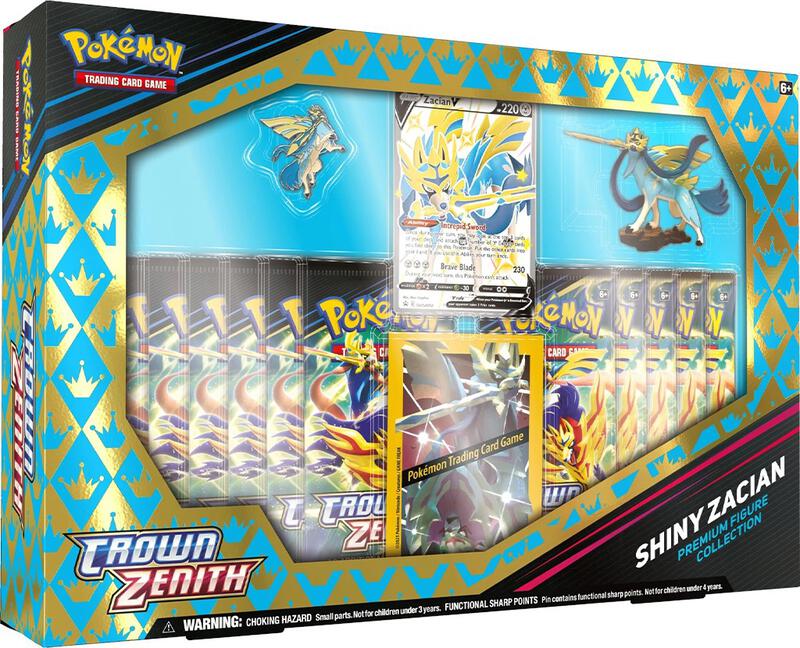 Crown Zenith Premium Figure Collection [Shiny Zacian] Pokemon card from Crown Zenith