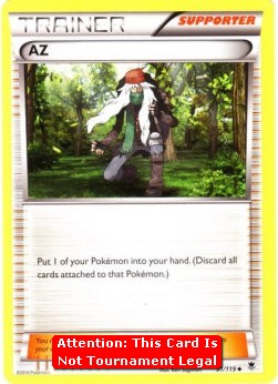 AZ Pokemon card from Phantom Forces