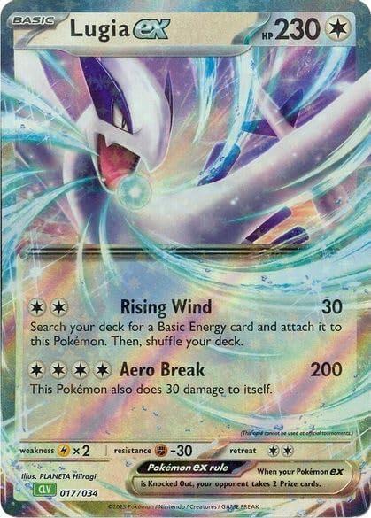 Lugia ex Pokemon card from Jumbo Cards