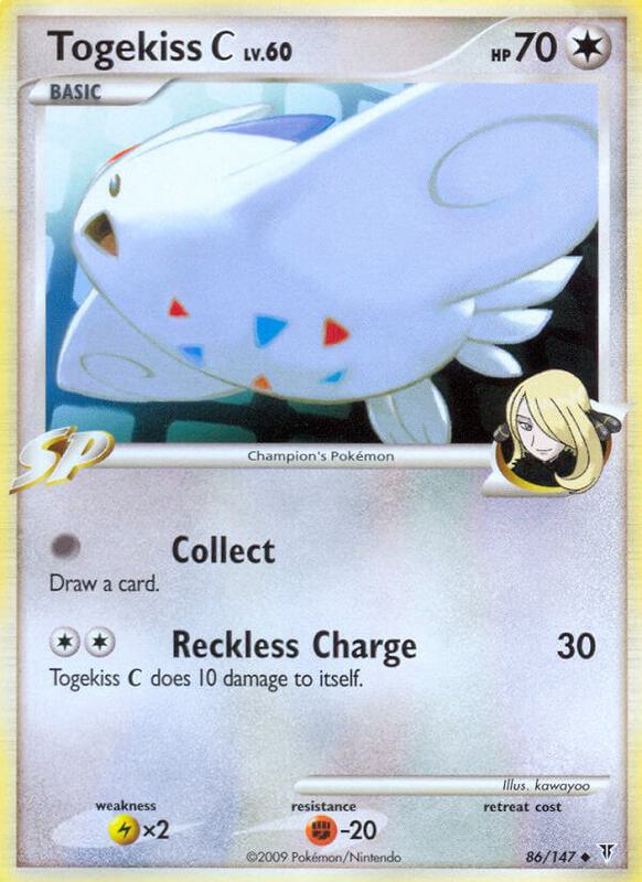 Togekiss C Pokemon card from Supreme Victors