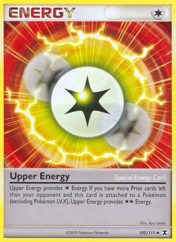 Upper Energy Pokemon card from Rising Rivals