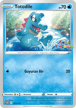 Totodile (S-P/ID 271) Sword & Shield Indonesian Promos ID