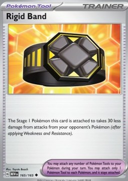 Rigid Band Pokemon card from 151