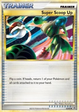 Super Scoop Up Pokemon card from Unleashed